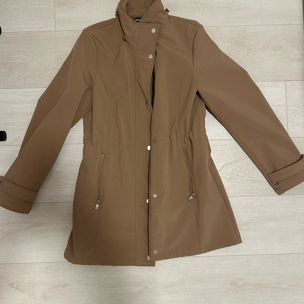 Nautica Women's Tan Trench Coat